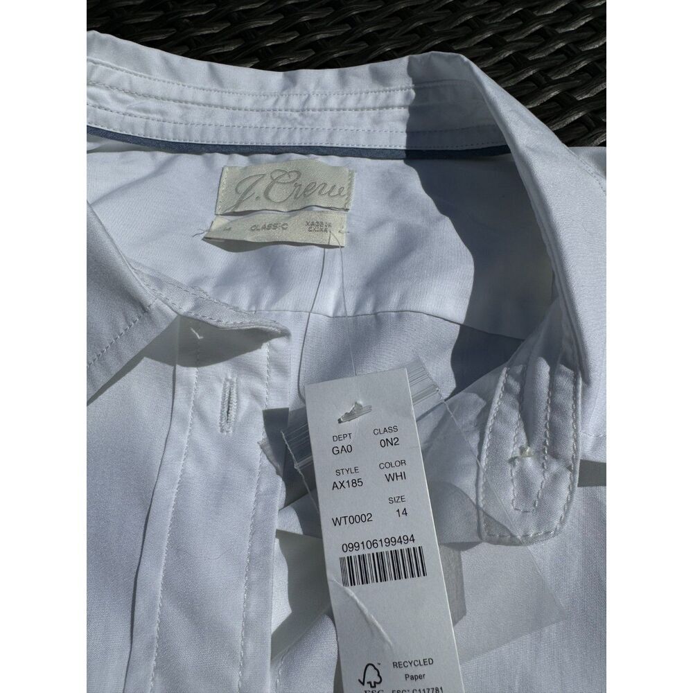 Stunning New with Tags Thomas Mason for J Crew women's button down 14 - Picture 6 of 6